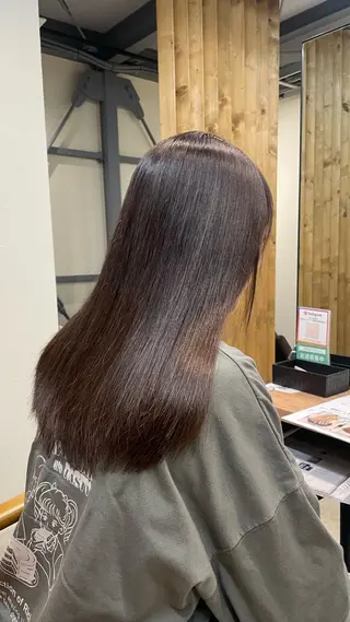 ロング I-FLAT 暮石悠菜のヘアスタイル