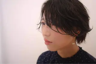 ショート カラー 【ショートスタイル】 志波李空のヘアスタイル