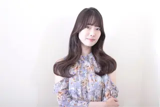 セミロング ヘアアレンジ 須田 柚希のヘアスタイル