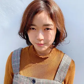 ショート カラー CODE.LINE所属・中川 竜誠のヘアスタイル