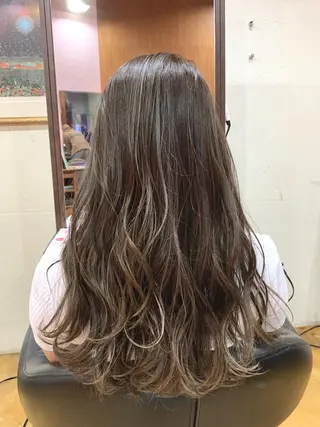 ロング カラー 韓国レイヤーカット★ 小林大樹のヘアスタイル