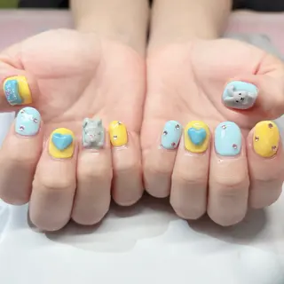 ネイル クレアトゥール華所属・クレアトゥール華 西村のネイルデザイン