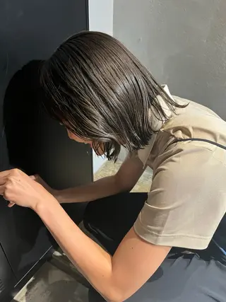 ミディアム カラー rimi/ショート /透明感カラーのヘアスタイル