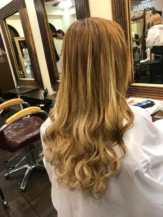 ロング カラー 店長担当🌟 矢吹ガブリエル🌟のヘアスタイル