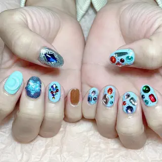 ネイル YUKI_ Monster💟のネイルデザイン