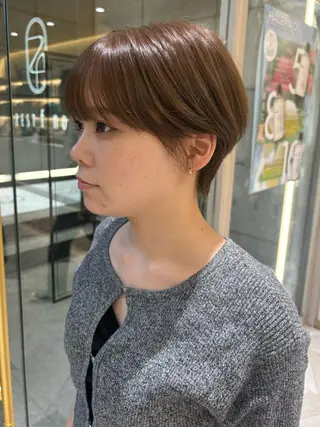 ショート 似合わせ提案サラ艶♡ 彩華のヘアスタイル