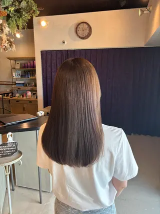 セミロング Rudder 牛嶋のヘアスタイル