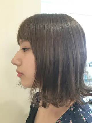 ミディアム 🌸ハイトーン 新田　廉 🌸のヘアスタイル