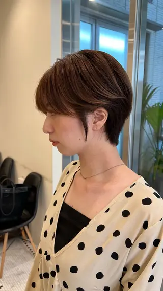 ショート belle 表参道 terrace所属・抜きっぱなしブロンド /ハイトーン/カナタのヘアスタイル