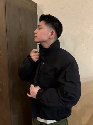 メンズ ハイトーン/デザイン カラー/るいのヘアスタイル