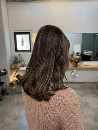 セミロング ✨髪質改善/艶カラー harunaのヘアスタイル