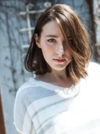 ミディアム ORANGE STAR PASSAGE 狛江店所属・✨サイエンスアクア✨ 久保のヘアスタイル