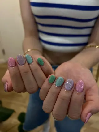 ネイル Nes.Nail所属・Miyagi Asamiのネイルデザイン