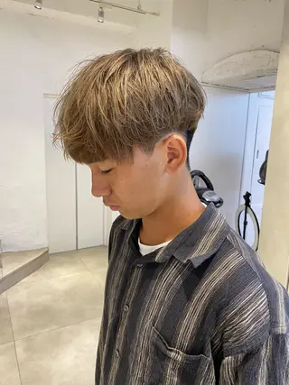 カラー メンズ 新宿【メンズパーマ】 塩澤太一のヘアスタイル