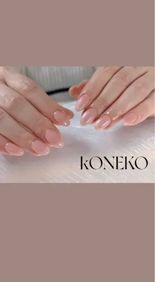 ネイル コネコネイルサロン モデル用のネイルデザイン