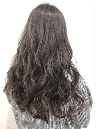 ロング パーマ ✨パーマ特化 遠藤 まりえ✨のヘアスタイル