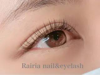 マツエク・マツパ Rairia nail&eyelash所属・Rairia CHIKAのマツエク・マツパデザイン
