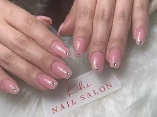 ネイル ユリ🎀長さだし/ パラジェル/持ち込みのネイルデザイン