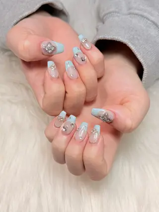 ネイル しまむら さくらのネイルデザイン