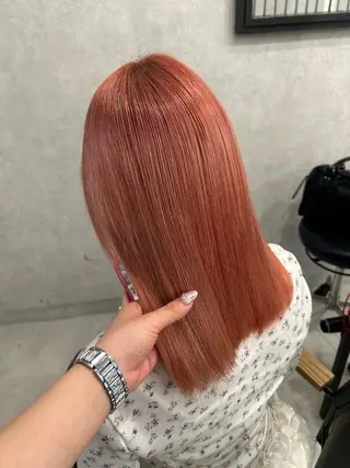 カラー LOWRL所属・🎀ブリーチ/ エクステ/渋谷🎀のヘアスタイル