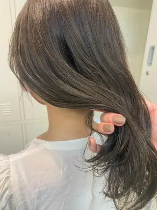 ミディアム ココロ☀️ CLUTCH天王寺店のヘアスタイル