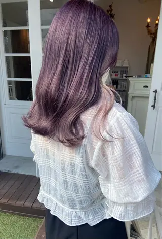 ロング 髙橋 秀果のヘアスタイル