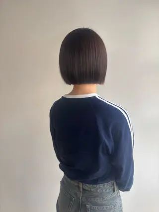 ショート よしなり あみのヘアスタイル