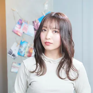 セミロング 🦋韓国系指名No1 店長/圓山 祐也🦋のヘアスタイル