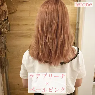 ミディアム カラー テトネ タカシのヘアスタイル