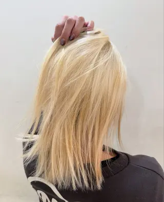 ミディアム カラー 🪐レイヤー/美髪 カラー/加野彩果🪐のヘアスタイル