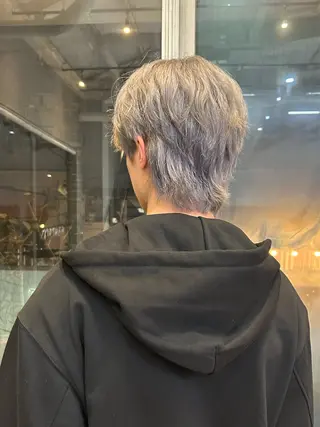 カラー メンズ 🎀艶ハイトーン特化 セナ🎀のヘアスタイル