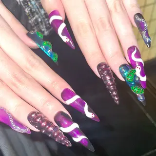 ネイル Nail ヌシん家 AKANEのネイルデザイン