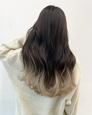 ロング カラー 暖色カラー🩷 ハイトーン🦋/紗矢のヘアスタイル