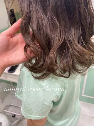 ロング カラー flen所属・𖤣𖥧𖥣𖥧田中 姫乃𖤣𖥧𖥣𖡡のヘアスタイル