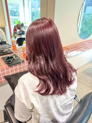 ロング カラー 髪質改善マスター 長尾勇弥/梅田中津のヘアスタイル
