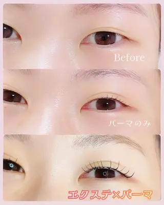 マツエク・マツパ l'avenir所属・l'avenir yukaのマツエク・マツパデザイン