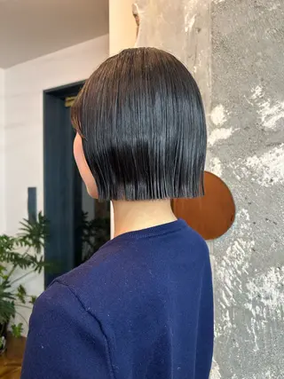 ミディアム ハシモトタケル🌿 ボブ/レイヤーカットのヘアスタイル