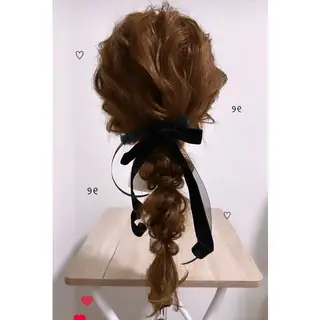 ヘアアレンジ fosta 女性専用サロン所属・moe🎀 透明感♡似合わせのヘアスタイル