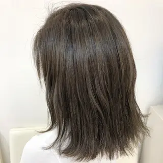 カラー ショート/ボブ/ 白髪ぼかし/しんやのヘアスタイル