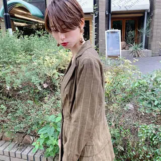 ショート calna by  elmo所属・ショート特化美容師 大阪京橋　大本　渉のヘアスタイル