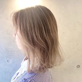 カラー 🫧BUBBLES 新所沢　かとうゆきのヘアスタイル