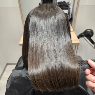 ミディアム 【髪質改善/縮毛矯正 】Yosukeのヘアスタイル