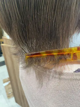 ショート カラー ヘアアレンジ パーマ指名No1 /namiのヘアスタイル