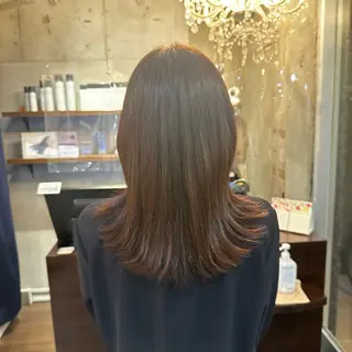 ロング 阿部 麻衣子のヘアスタイル