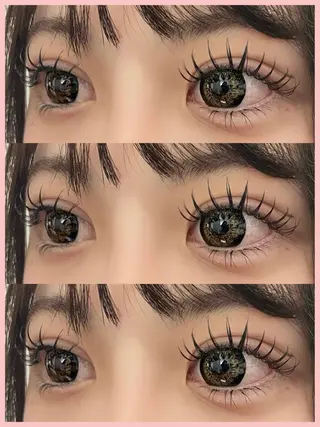 マツエク・マツパ SESUNNY セサ二ー　SAYAのマツエク・マツパデザイン