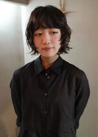 ショート パーマ レイヤー/パーマ/ taroのヘアスタイル