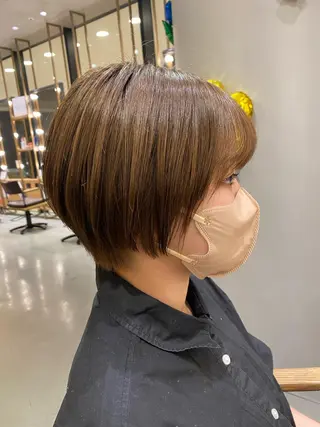 ショート unopulir   茶屋町店所属・unopulir 景山　凌のヘアスタイル