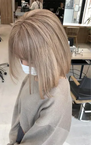 ショート カラー LUSTRE クロサワのヘアスタイル