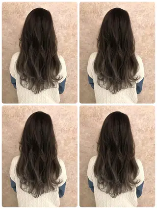 ミディアム due hair 京都駅前店 MILBON オージュア認定サロン【デューヘアー】所属・ハイトーンブリーチ 土坂　由志【京都】のヘアスタイル