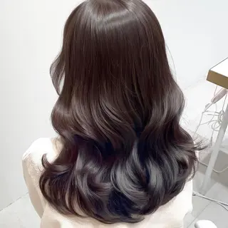 セミロング カラー ヘアアレンジ Toiro所属・🤎小顔レイヤー /ベージュ🤎友香のヘアスタイル